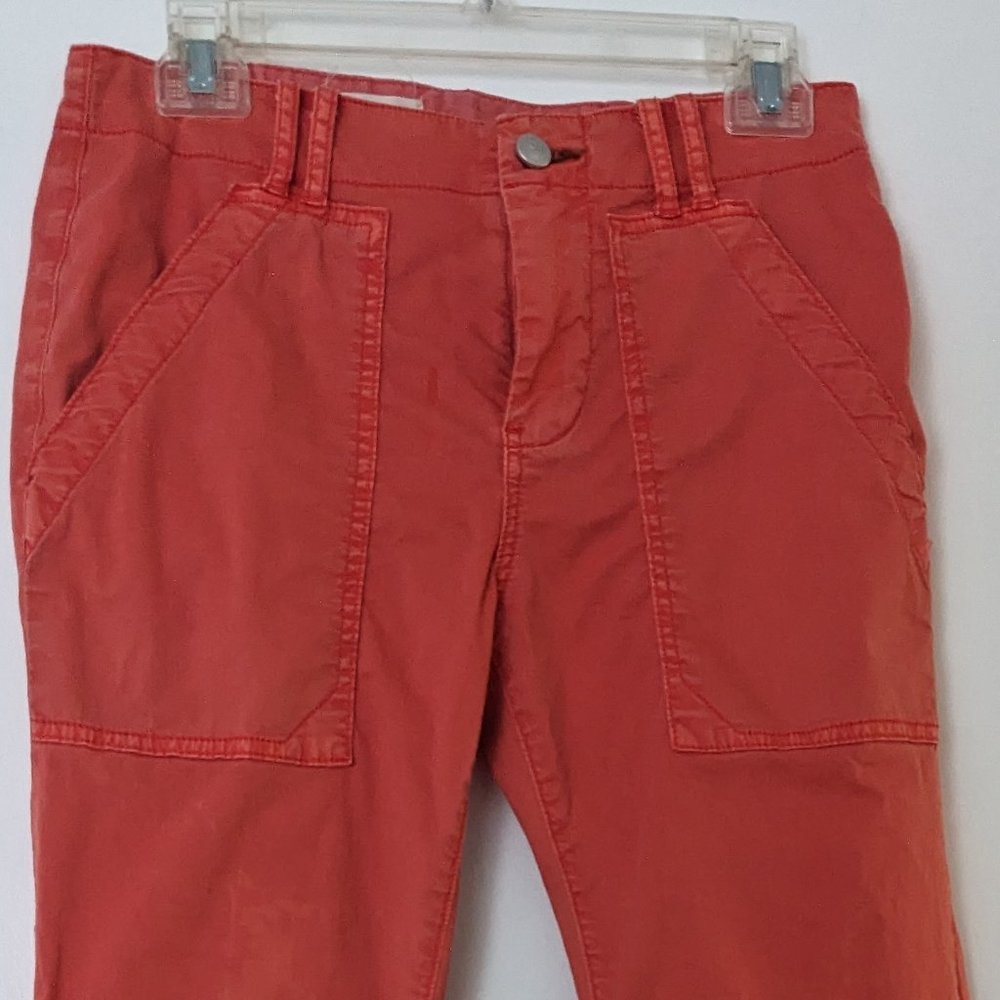 Anthropology Pilcro New  Sz 26 Coral Pants
